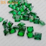 Square CZ Stone in Fancy Cutting